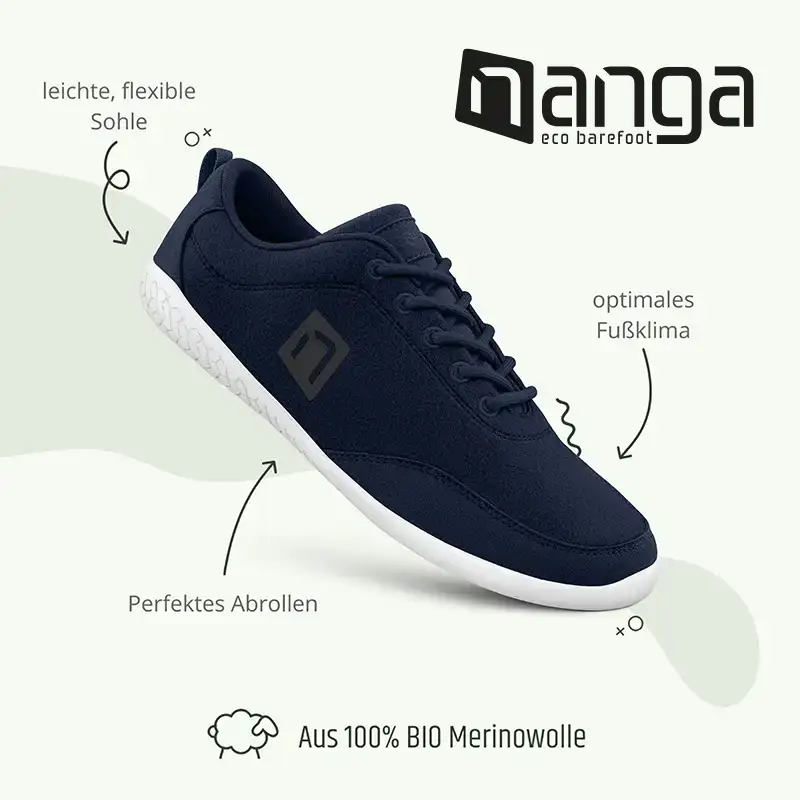 MERINO Eco Barefoot Eco Women - Blau - Image 3