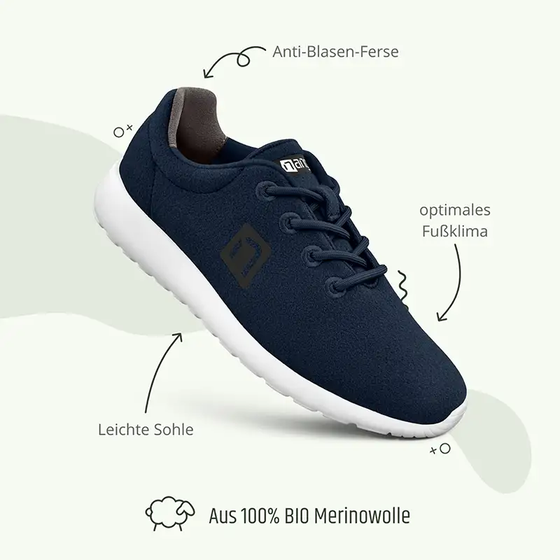 MERINO Sneaker Men - Blau - Image 7