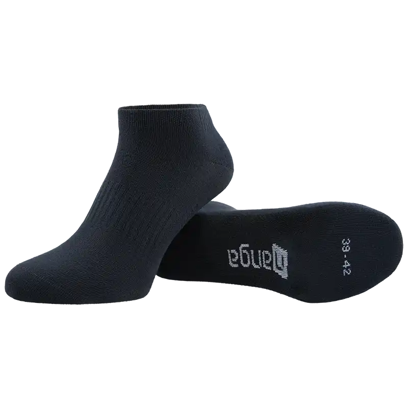 Organic Sneaker Socken Baumwolle in dunkelblau - Image 4