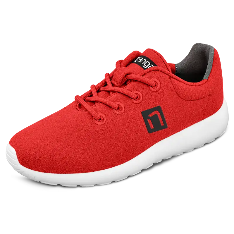 MERINO Sneaker Women - Rot - Image 6